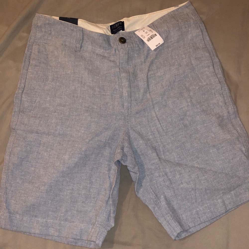 J. Crew Light Blue Shorts. Size 30. Brand New.